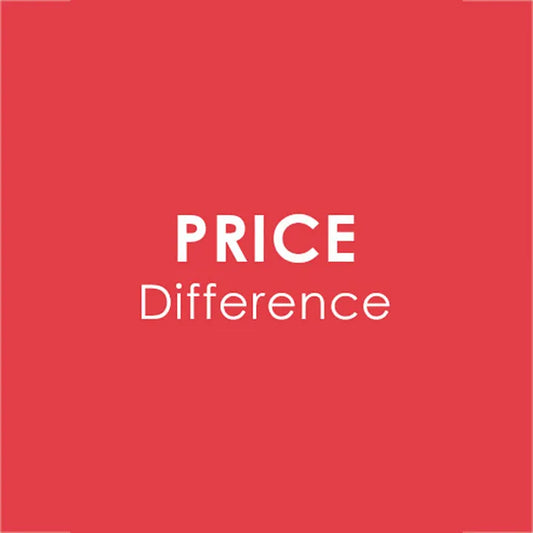 price difference