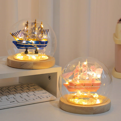 Luce notturna 3D per vela creativa