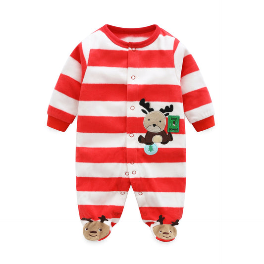 Long Sleeves Polar Fleece Romper for 21-24 Inches Reborn Dolls