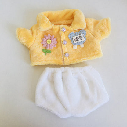 Set di vestiti di peluche per bambole reborn da 30 cm