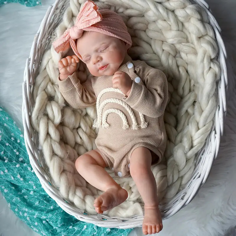 19 inch Sheila Realistic Sleeping Reborn Doll-Pascale