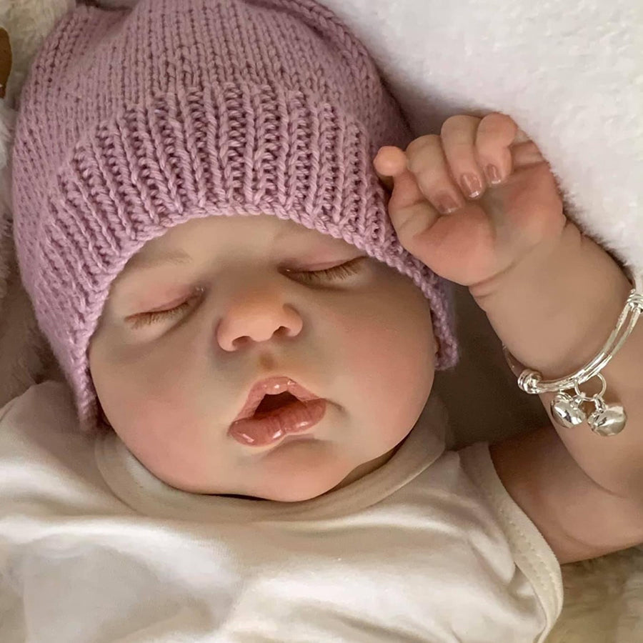 22 inch/55 cm Susanna Closed Eyes Reborn Doll Alexis