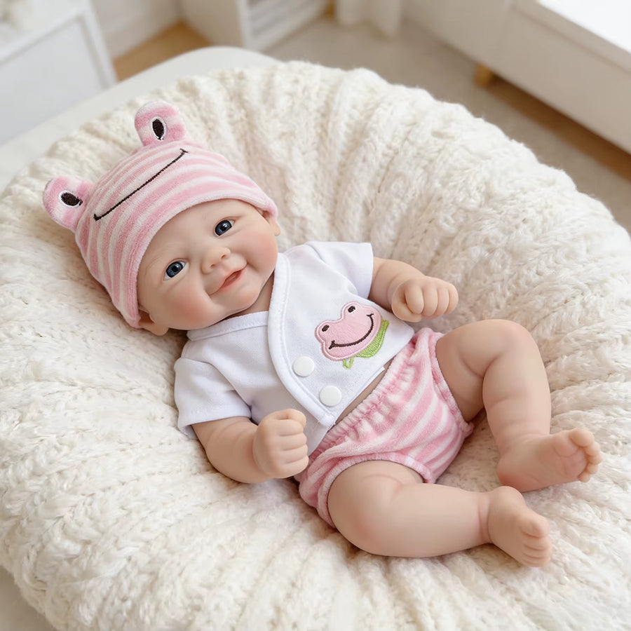 30cm Full Silicone Soft Reborn Doll Girl Vivienne
