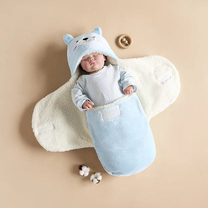 Sacco a pelo in peluche con simpatici cartoni animati per bambole da 20-24 pollici