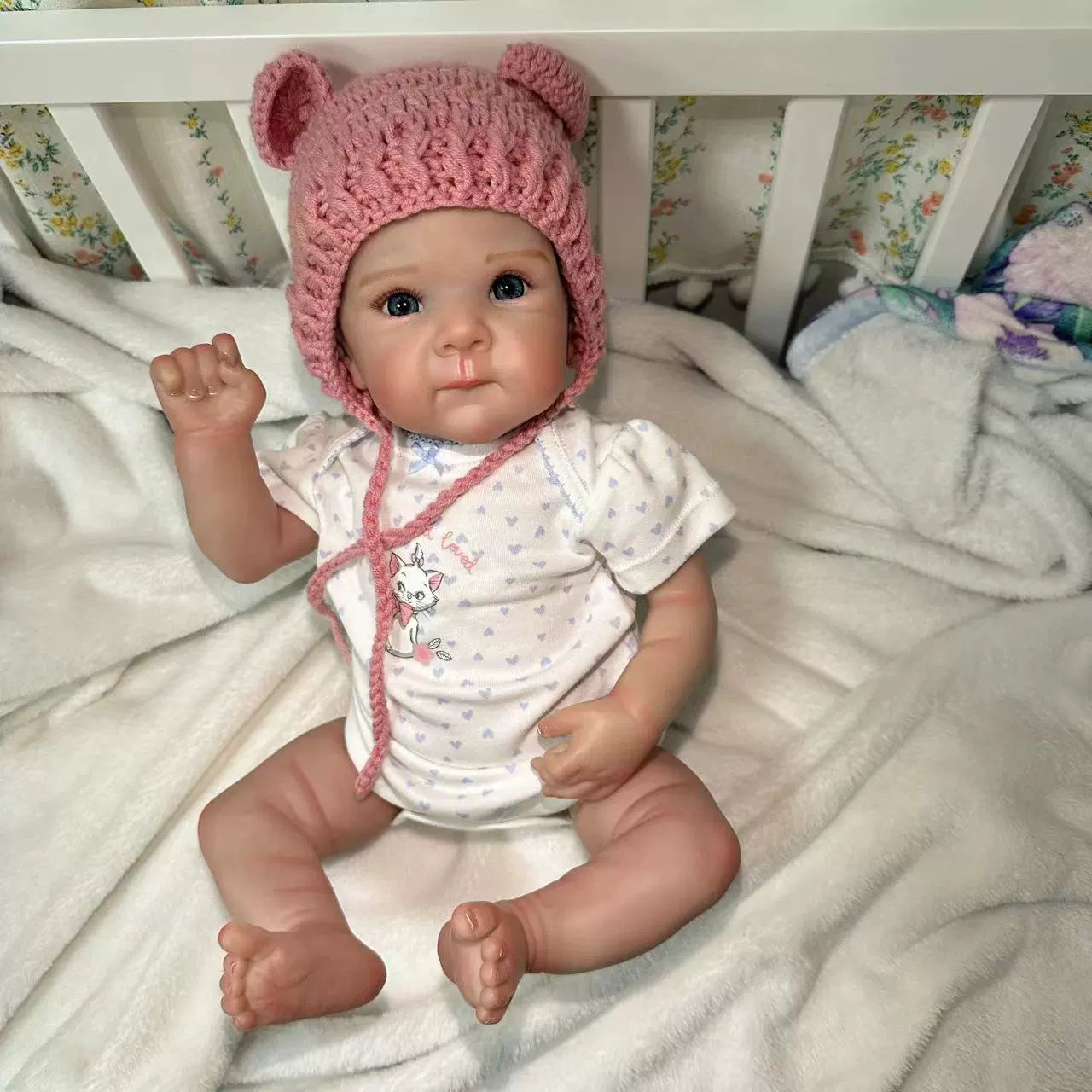 18 Inches Lifelike Julia Blue Eyes Reborn Doll Girl-Bettie
