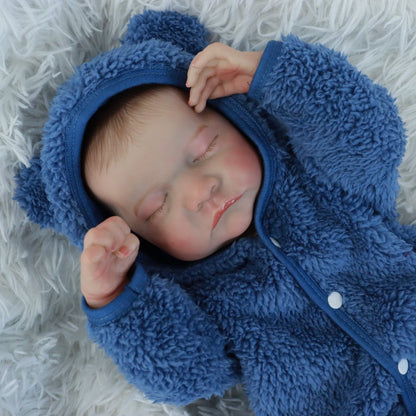 Bambola reborn realistica da 18 pollici che dorme gemella - Levi