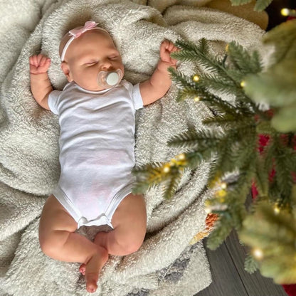 Bambola Reborn Realistica da 20 Pollici Sandra che Dorme - Peaches