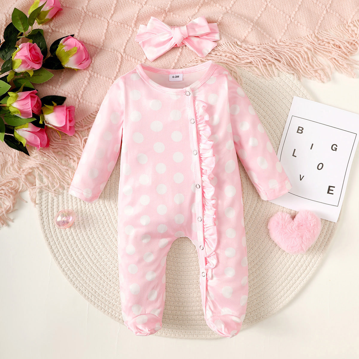 Christmas Jumpsuit Set for 20-24 Inches Reborn Dolls