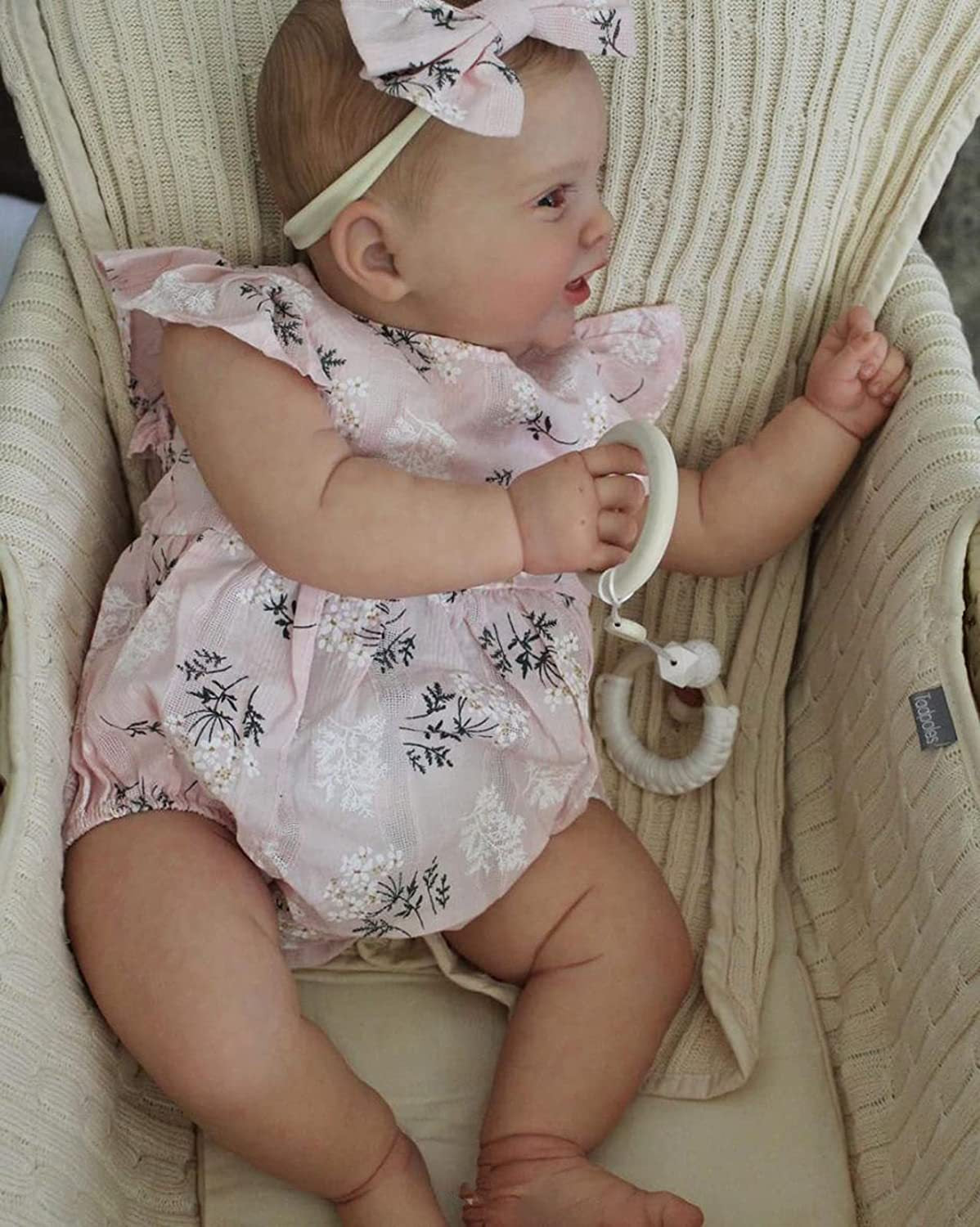 Bambola Maria Reborn da 20/24 pollici con occhi aperti - Kodi