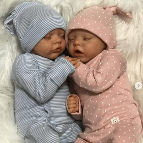 Gemelle Renata e Jayleen Reborn da 18 pollici realistiche e realistiche