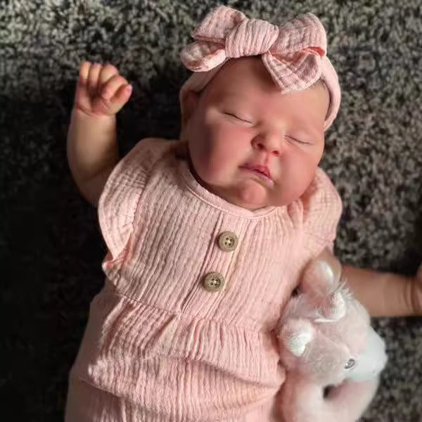 20 inch Yvette lifelike reborn baby dolls - Peaches