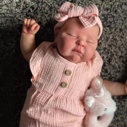 20 inch Yvette lifelike reborn baby dolls - Peaches