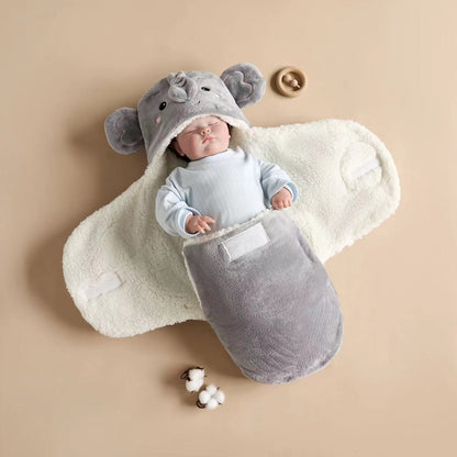 Sacco a pelo in peluche con simpatici cartoni animati per bambole da 20-24 pollici