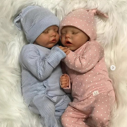 Gemelle Renata e Jayleen Reborn da 18 pollici realistiche e realistiche