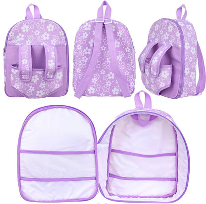 Cute Baby Carrier Backpack for 12 Inches Reborn Dolls