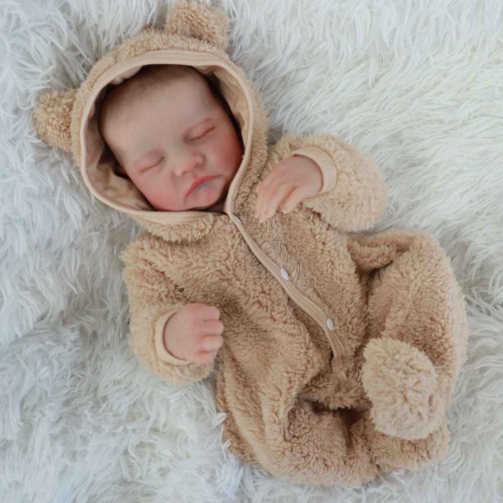 Bambola reborn realistica da 18 pollici che dorme gemella - Levi