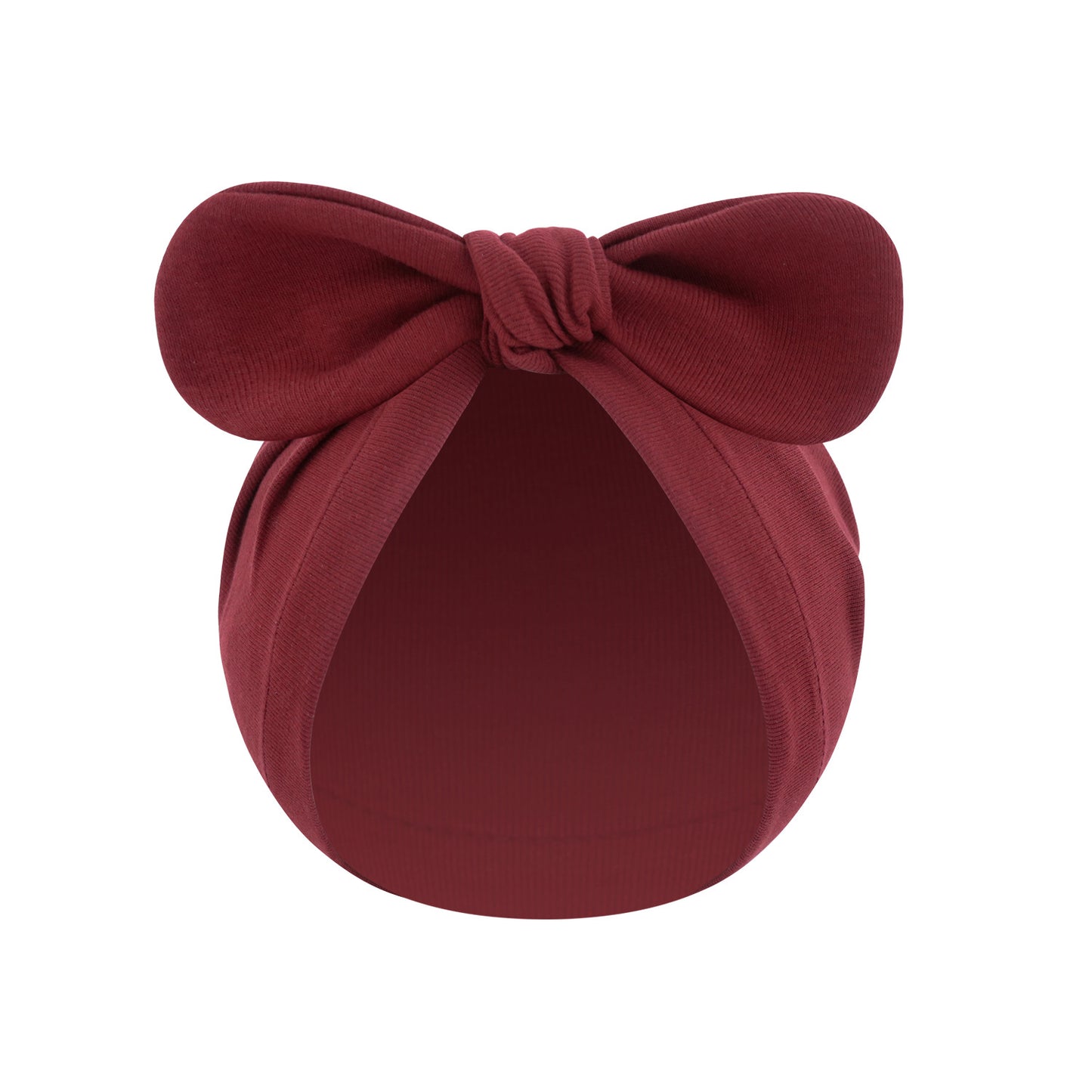 Solid Color Children's Bandana Knotted Pullover Hat