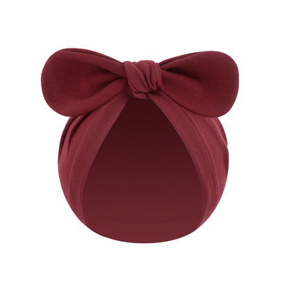Solid Color Children's Bandana Knotted Pullover Hat