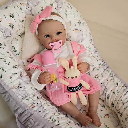 Bambola reborn Ophelia Blue Eyes da 18 pollici ragazza Bettie