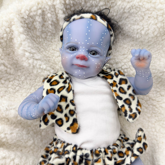 18 inch open eyed reborn baby avatar