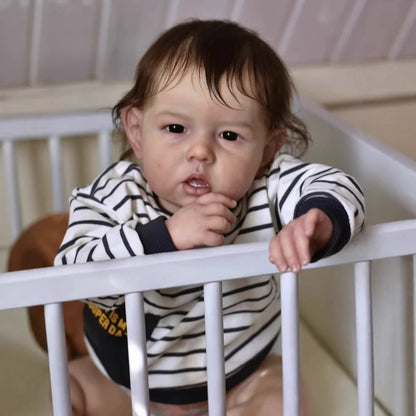 22 Inches Lifelike Short Hair Reborn Baby Liam