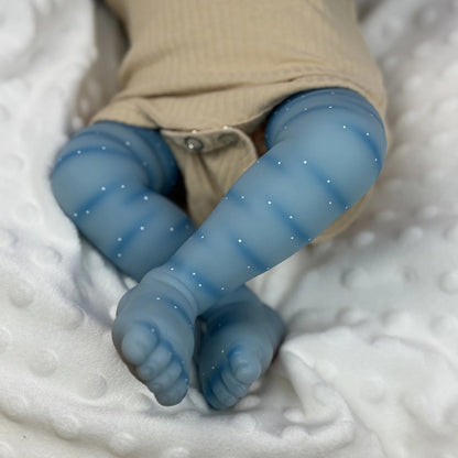 Bambola reborn Avatar Pascale con occhi chiusi 48 cm