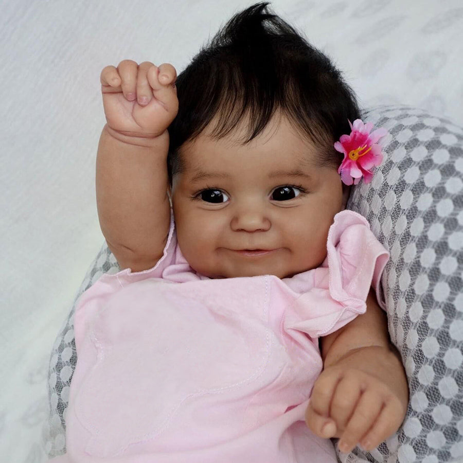 Ada da 20 pollici Bambole Reborn dalla pelle scura-Maddie