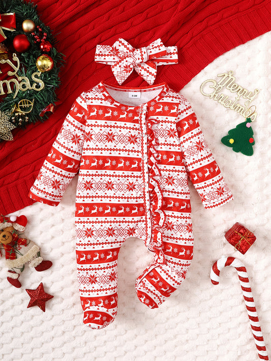 Set di tute natalizie per bambole reborn da 21-24 pollici