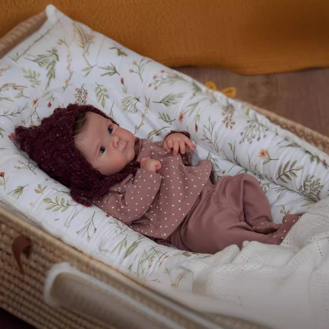 18 Inches Irma Open Eyes Short Hair Reborn Doll Girls-Bettie