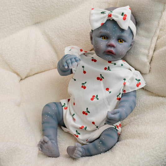 18 Inch Meadow Open Eyes Reborn Baby Girl Avatar