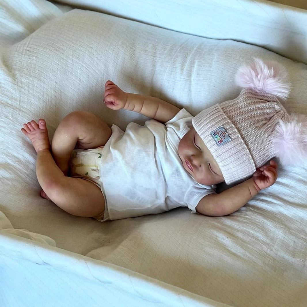 19 Inches Lennon Realistic Sleeping Reborn Doll-Rosalie