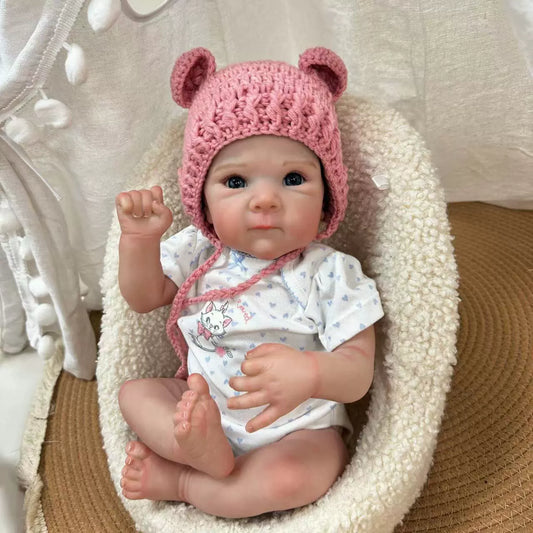 Bambola reborn realistica Julia con occhi azzurri da 18 pollici - Bettie
