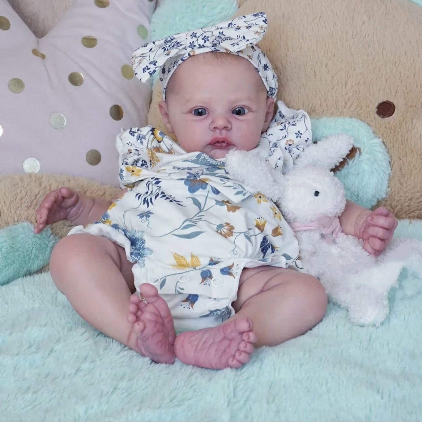 48cm Open Eyes Mona Reborn Baby-Meadow