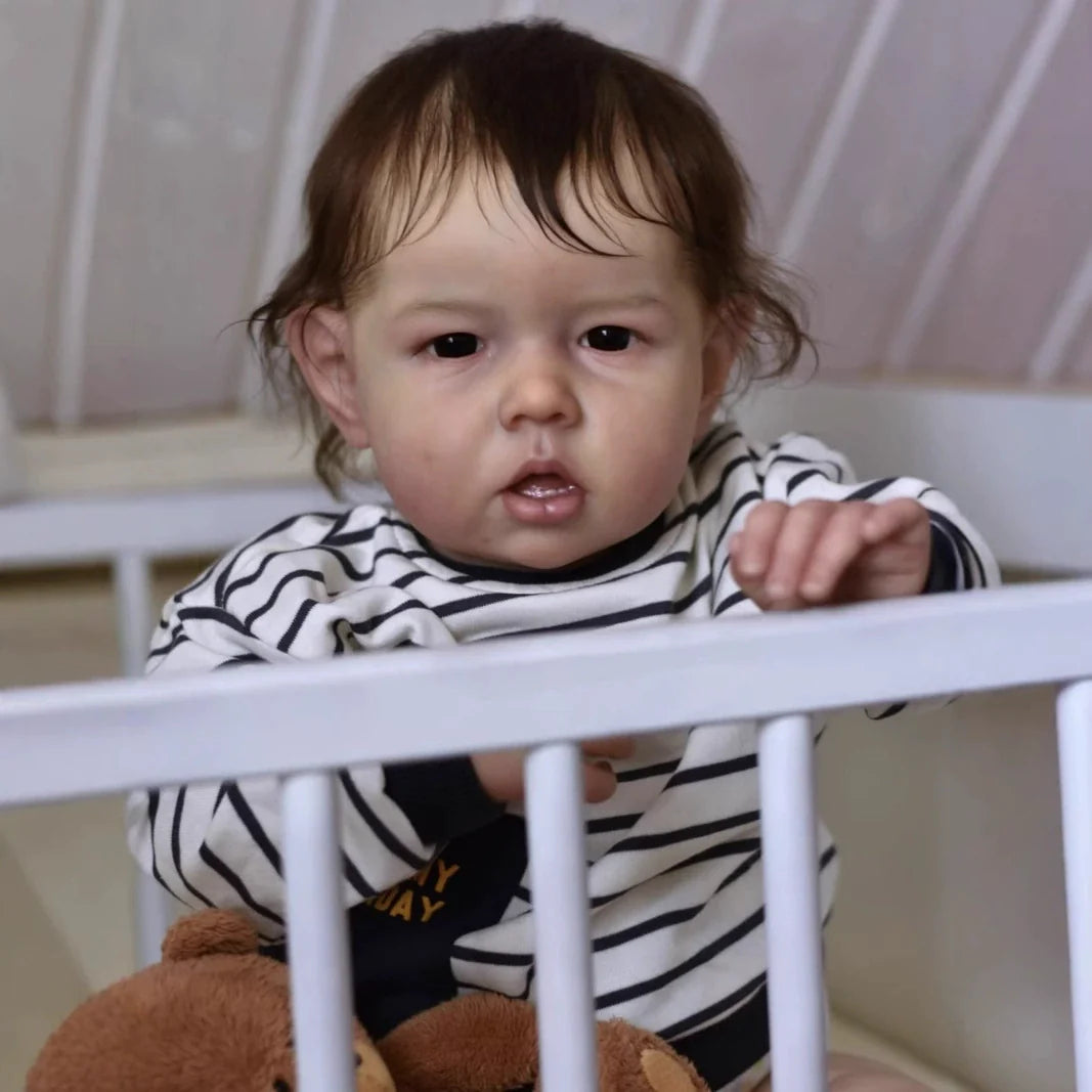 22 Inches Lifelike Short Hair Reborn Baby Liam