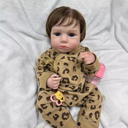 20 Inches Short Hair Open Eyes Reborn Doll Boy/Girl-Loulou