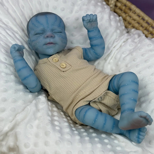 48cm Pascale Closed Eyes Reborn Baby Avatar