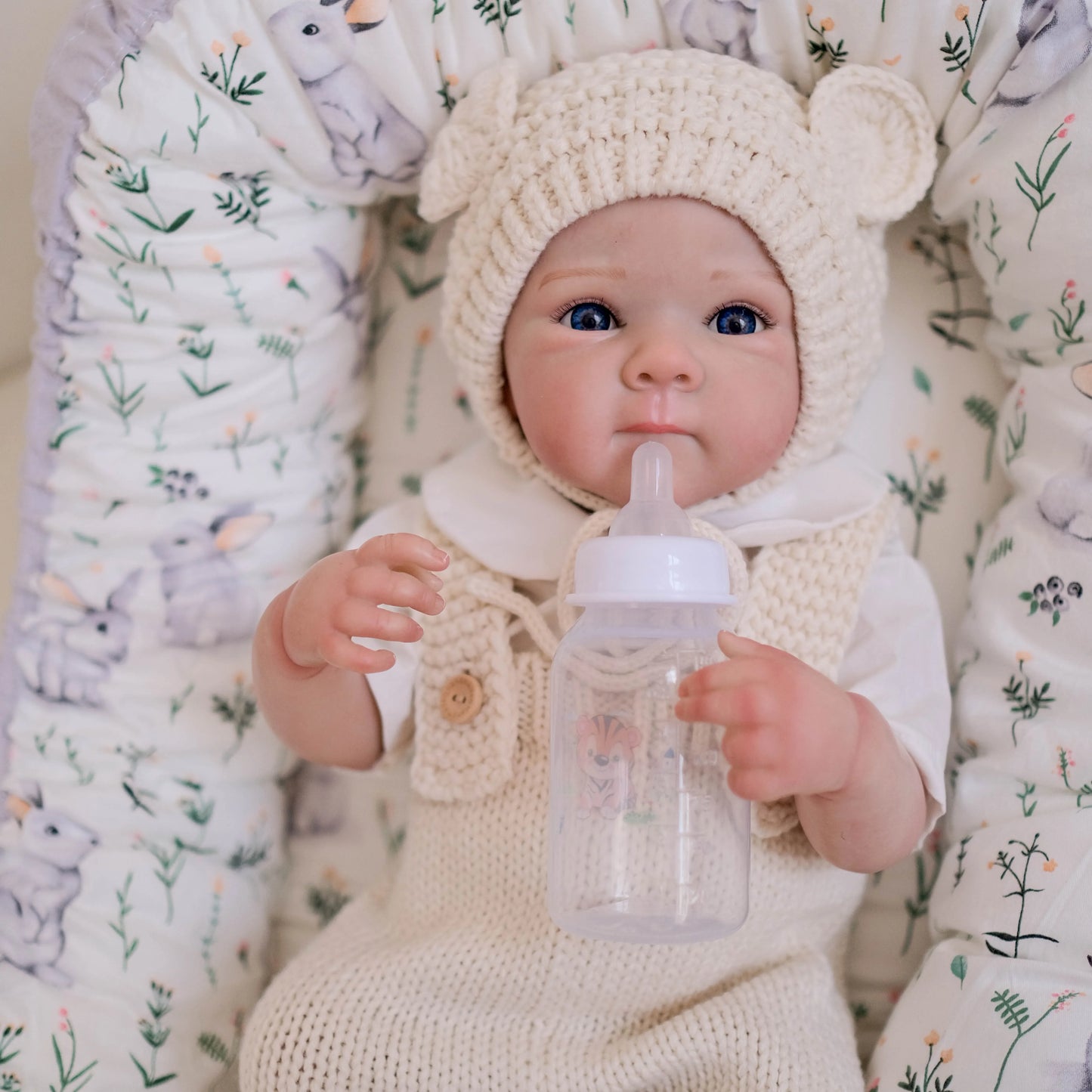Bambina Reborn in Vinile da 19 pollici realistica Bettie