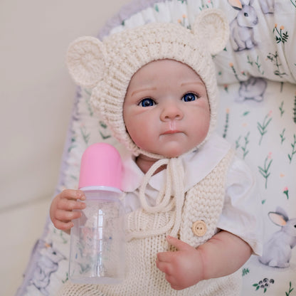 Bambina Reborn in Vinile da 19 pollici realistica Bettie