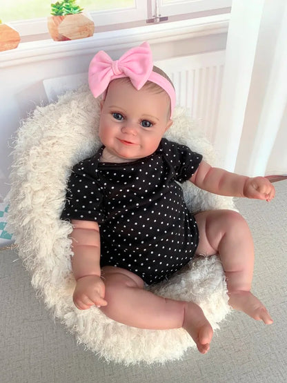 20 Inches Realistic Soft Body Open Eyes Reborn Doll-Maddie