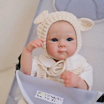 Bambina Reborn in Vinile da 19 pollici realistica Bettie