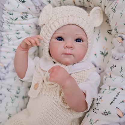 Bambina Reborn in Vinile da 19 pollici realistica Bettie