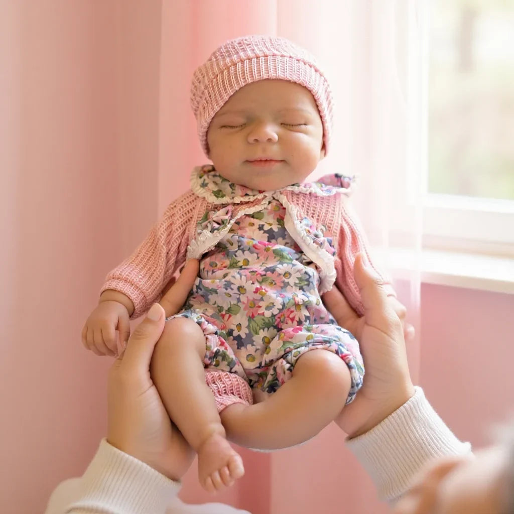 Sorelle gemelle reborn in silicone da 30 cm: Pascale e Vivienne