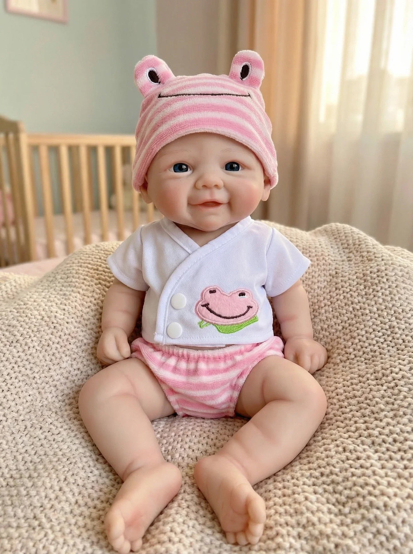 30cm Full Silicone Soft Reborn Doll Girl Vivienne