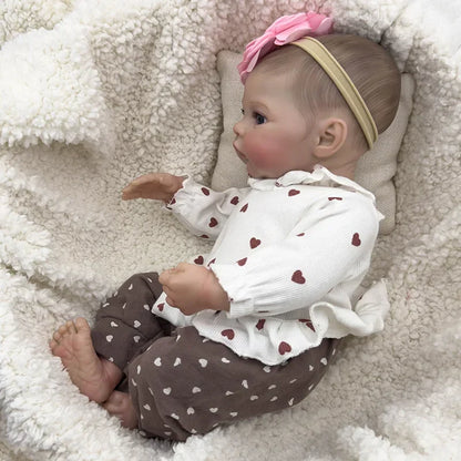 18 inches Blue Eyes Reborn Doll Girls-Meadow