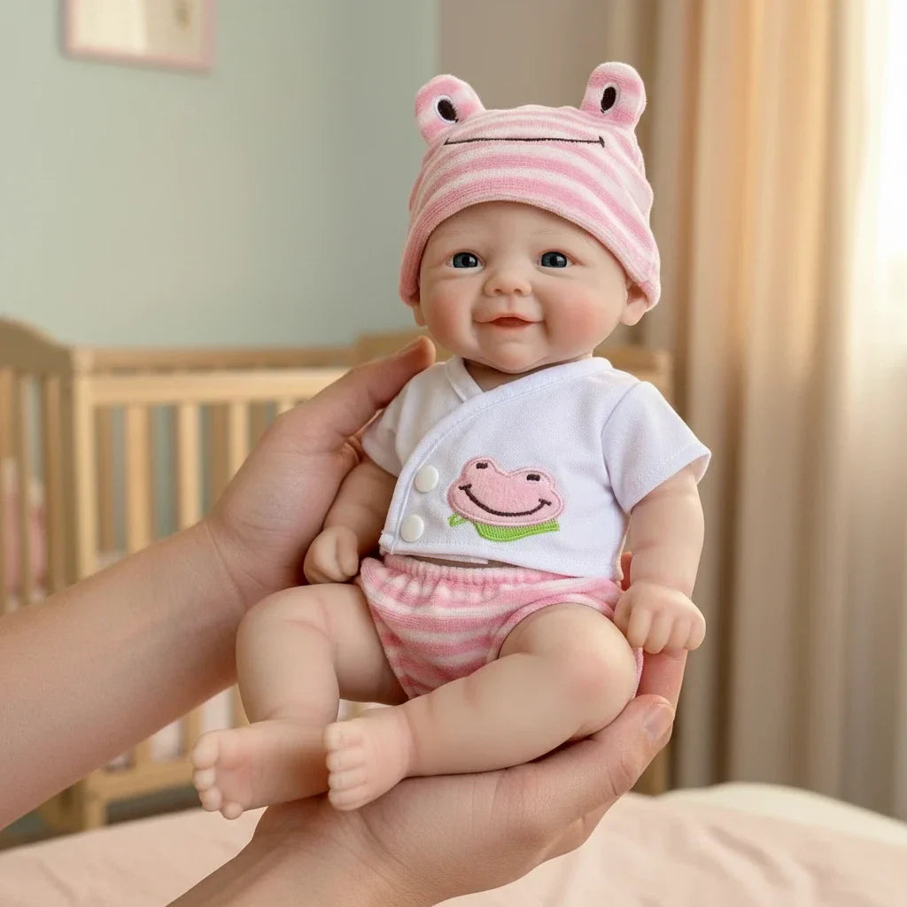 30cm Full Silicone Soft Reborn Doll Girl Vivienne