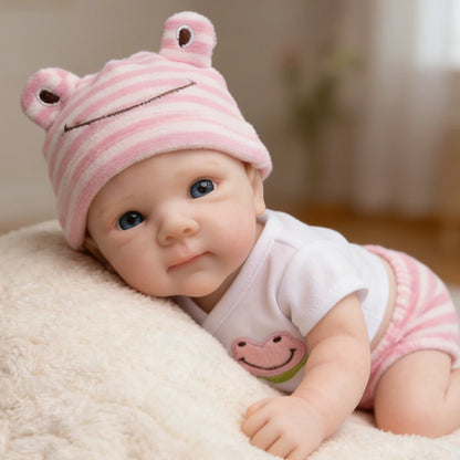 30cm Full Silicone Bettie Reborn Baby Girl in Pink Clothes
