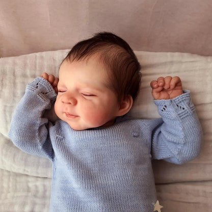 19 pollici Alvin realistici Chiudi gli occhi Bambola Reborn-Pascale