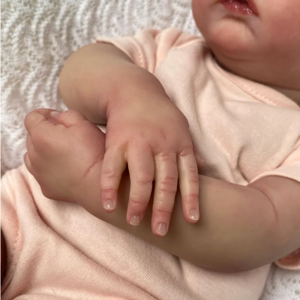 19 Pollici Apri gli occhi Mona Bambole Reborn Ragazza-Meadow