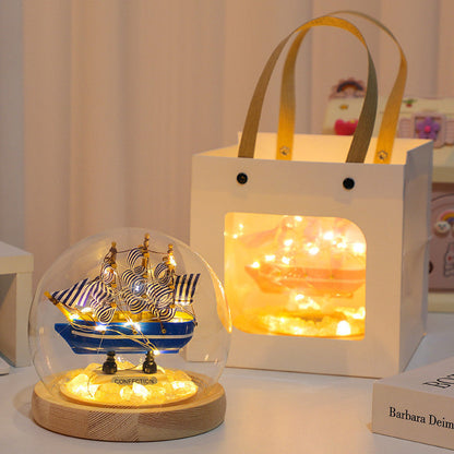 Luce notturna 3D per vela creativa