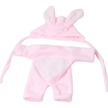 Cartoon Clothes and Hat 2-Piece Set for 12 Inches Reborn Dolls